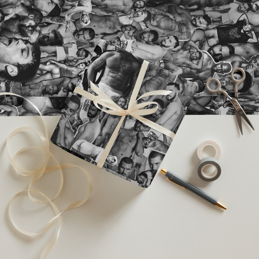 Men of Starrfucker Wrapping Paper