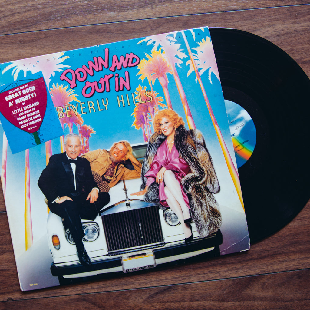 Down and Out in Beverly Hills (1986) Vinyl LP • Little Richard & David Lee Roth