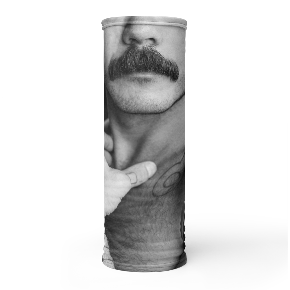 Mustache Ride Neck Gayter