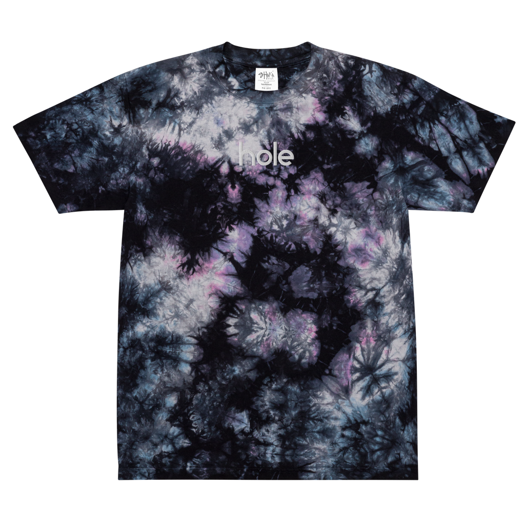 Hole tie-dye tee