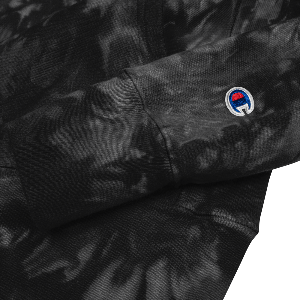 Unisex Champion tie-dye hoodie