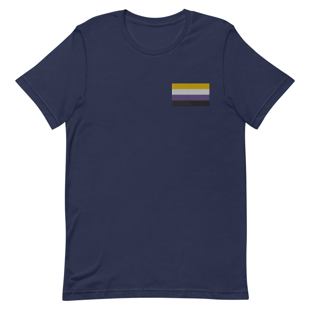 Non-binary Embroidered